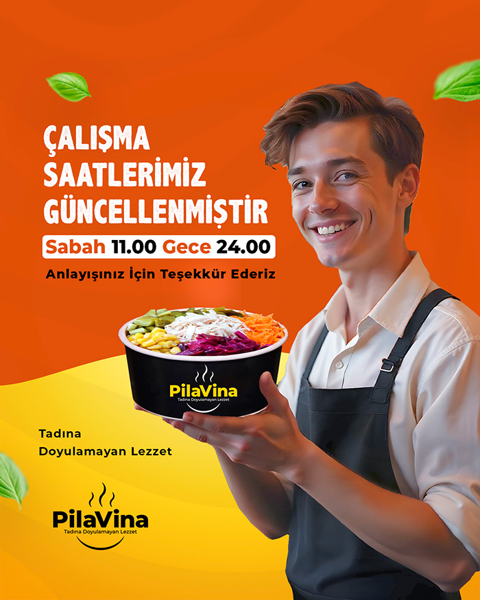 Çalışma Saatlerimiz Güncellenmiştir